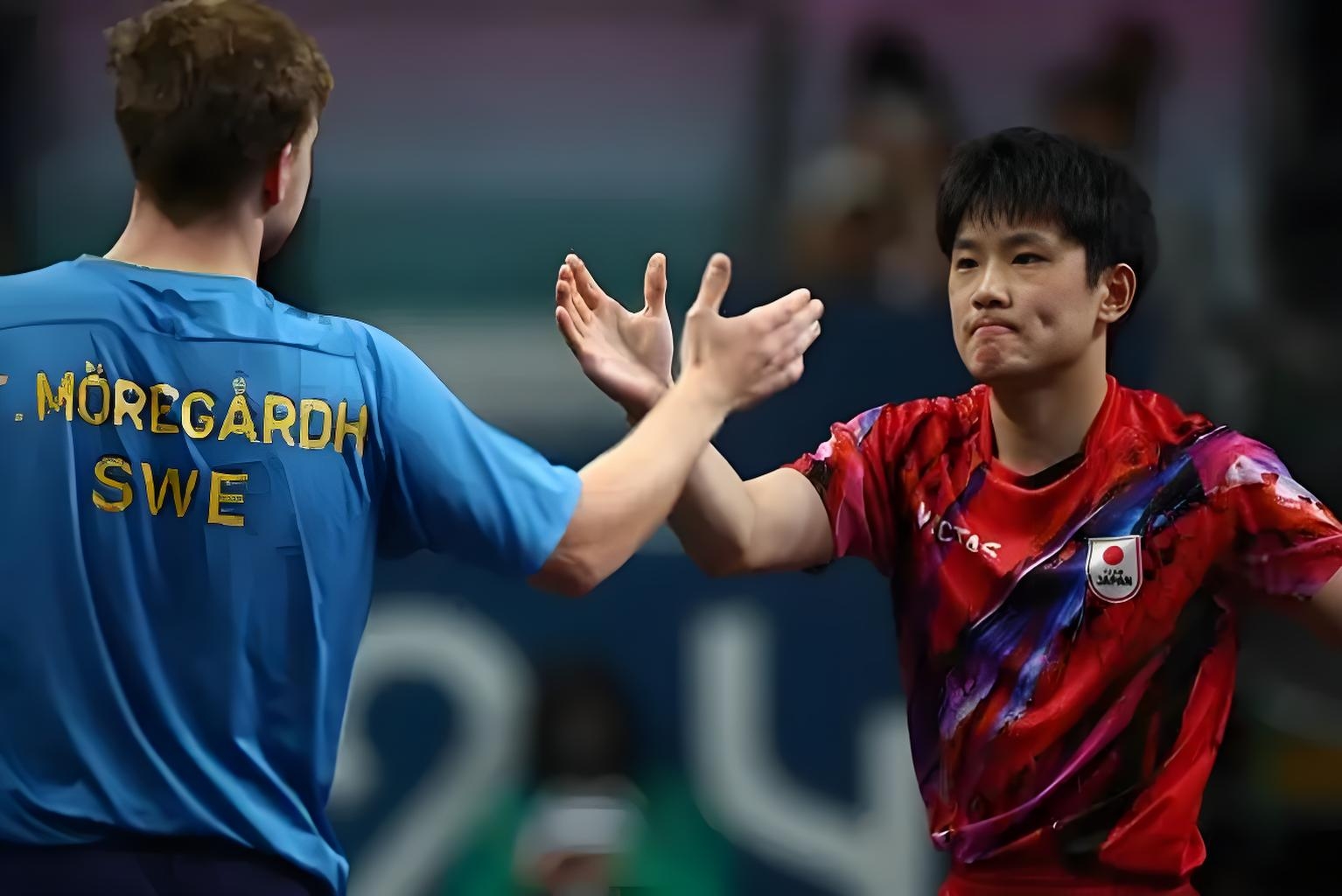 关于日本乒乓球队血洗奥地利乒乓球队，张本智和制霸全场的信息